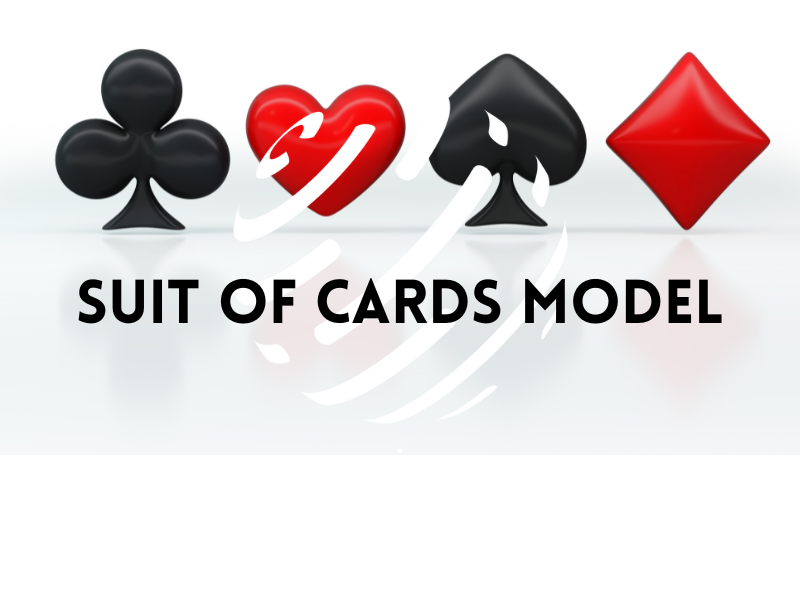 Suit of cards model