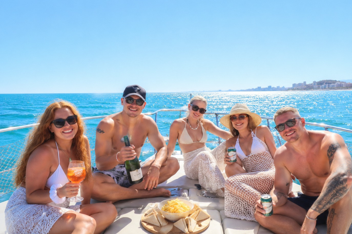 Girls boat Trip Costa Del Sol